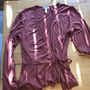 Never worn Nordstrom cross body blouse